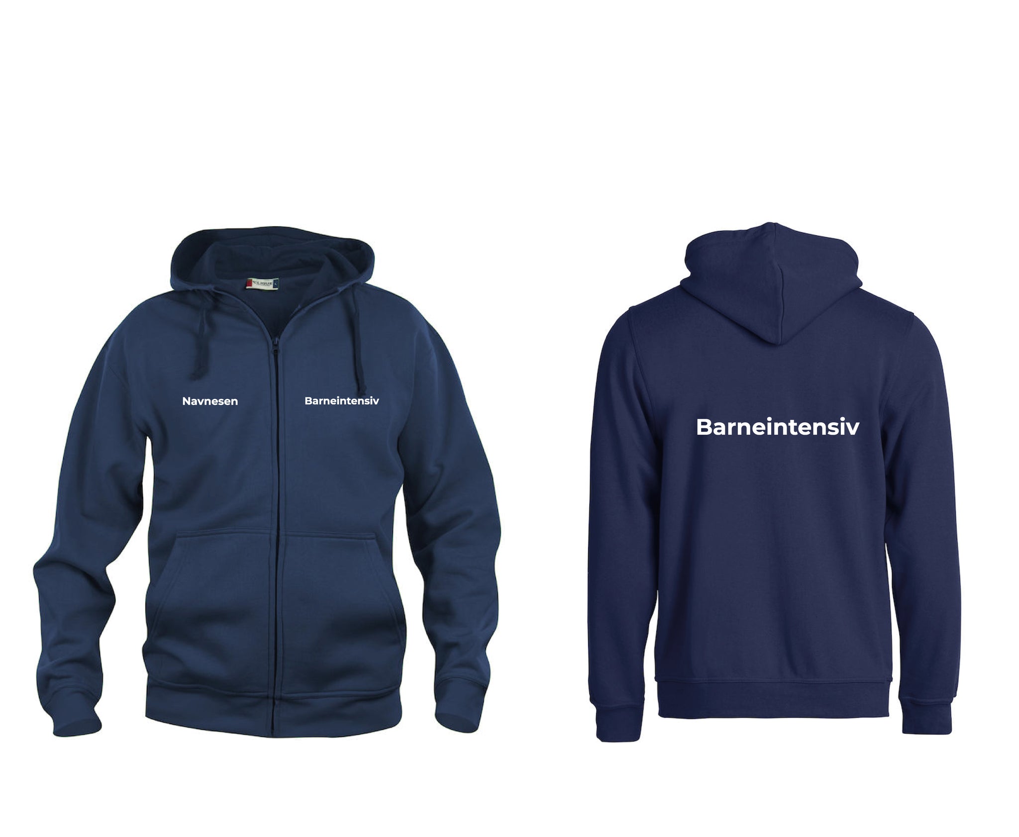 Barneintensiv hettejakke