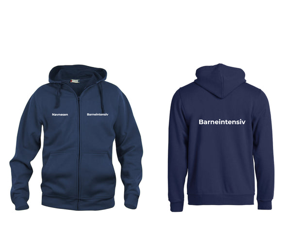 Barneintensiv hettejakke