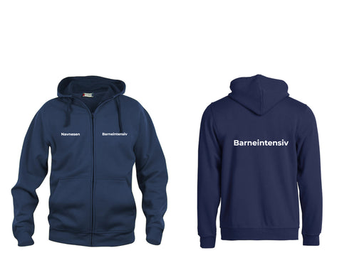 Barneintensiv hettejakke