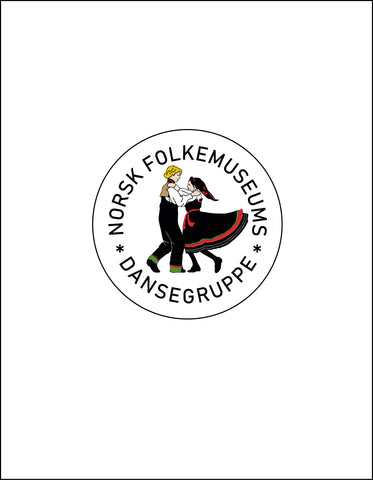 Klistremerke Norsk folkemuseum dans
