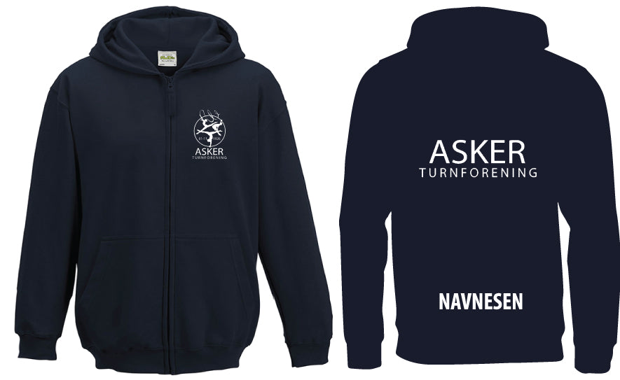Asker Turn Zoodie ZIP Marine