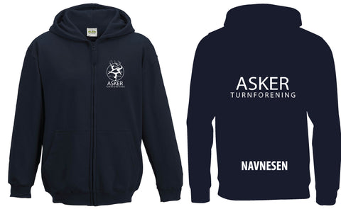 Asker Turn Zoodie ZIP Marine