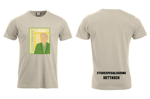 Lillestrøm VGS Tshirt Herre med navn og linje