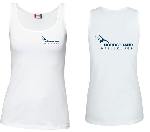 Nordstrand Drillklubb Singlet Ladies Bomull